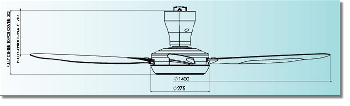 Kdk R56sv Ceiling Fan W Remote Control