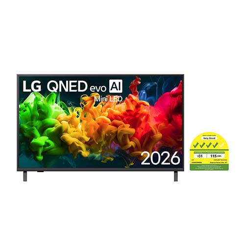 LG 43QNED80BSA.ATC 4K QNED evo Smart TV(43 Inch)Energy Efficiency Class 4)