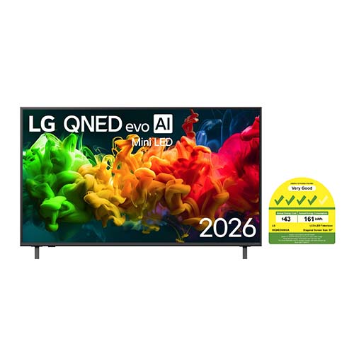 LG 55QNED80BSA.ATC 4K QNED evo Smart TV(55 Inch)Energy Efficiency Class 4)
