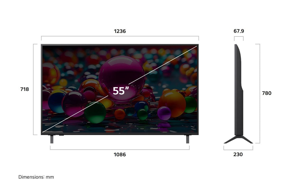 LG 55UA8055PSA.ATC UHD 4K SMART LED TV(55 Inch)(Energy Efficiency Class 4)