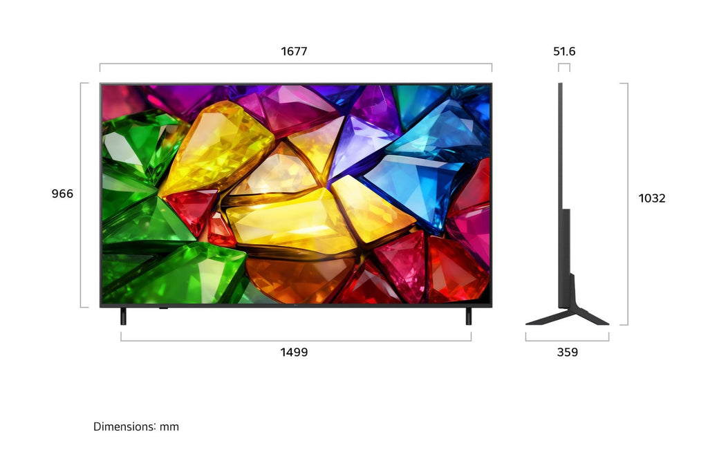 LG 75MRGB86BSA.ATC MICRO RGB EVO 4K SMART TV(75 INCH)(Energy Efficiency Class 4)