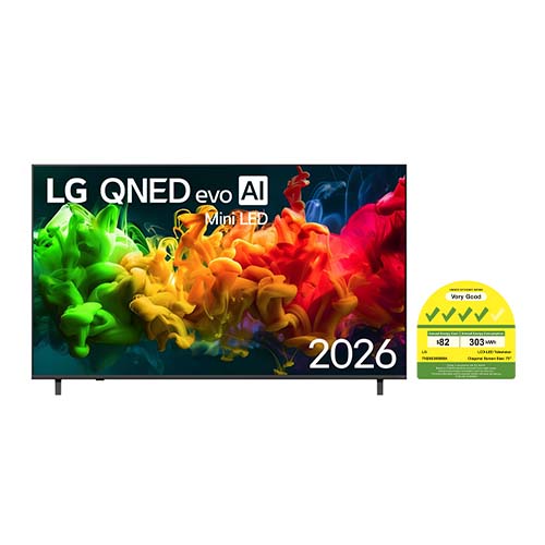 LG 75QNED80BSA.ATC  4K QNED evo Smart TV(75 Inch)Energy Efficiency Class 4)
