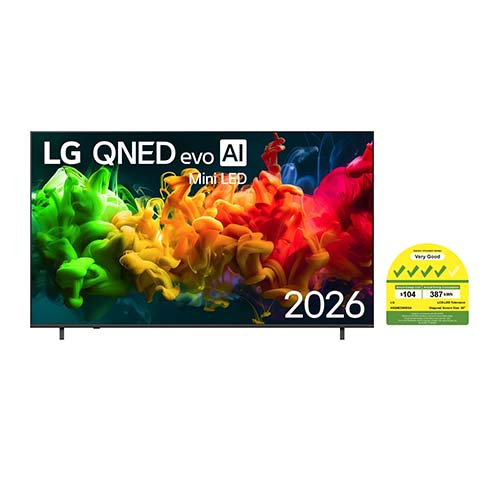 LG 85QNED80BSA.ATC 4K QNED evo Smart TV(85 Inch)Energy Efficiency Class 4)