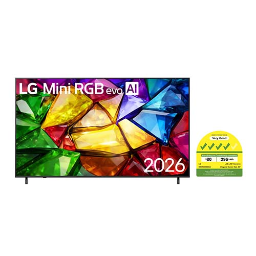 LG 86MRGB86BSA.ATC MICRO RGB EVO 4K SMART TV(86 INCH)(Energy Efficiency Class 4)