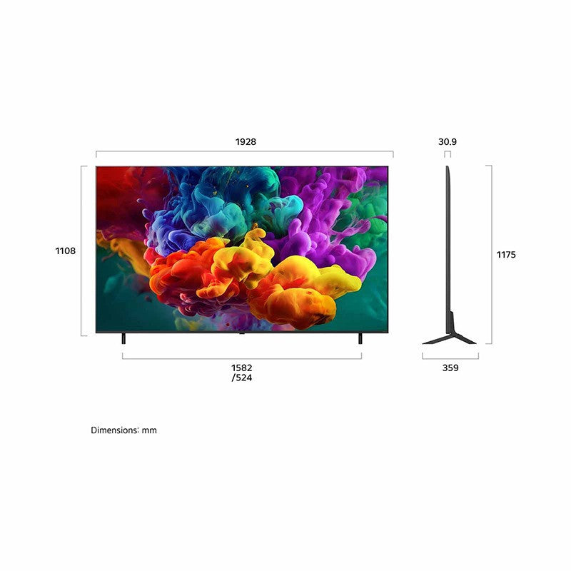 LG 86QNED86BSA.ATC QNED EVO MINILED 4K SMART TV(86INCH)(Energy Efficiency Class 4)