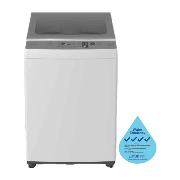 TOSHIBA AW-M1000FS(WS) TOP LOAD WASHER(9KG)(Water Efficiency Class 4)