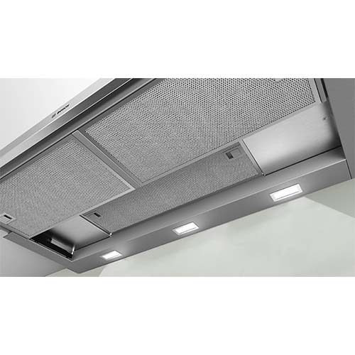 BOSCH DFS097A51B Silver metallic Telescopic cooker hood (90cm)