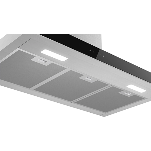 BOSCH DWBM98G50B Stainless steel Wall-mounted cooker hood (90cm)