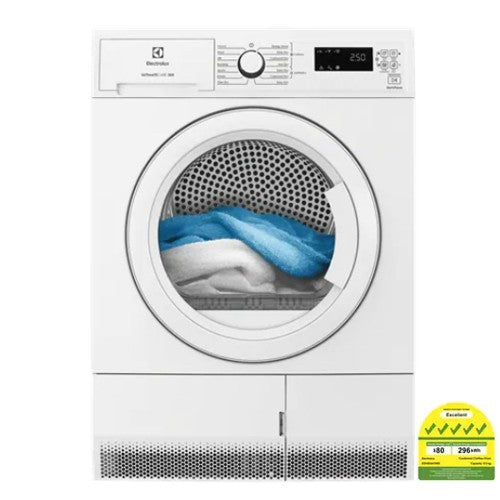 Electrolux EDH804H3WB UltimateCare 300 Heat Pump Dryer (8kg)(Energy Efficiency 5 Ticks)