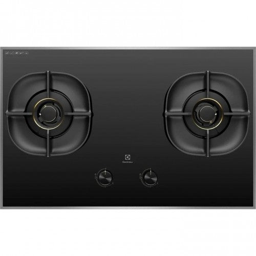 Electrolux EHG8250BEP 2-BURNER GLASS GAS HOB(PUB)(80cm)