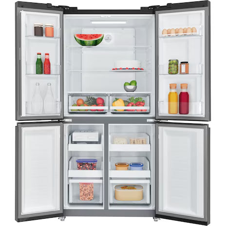 Electrolux EQE4900B-B french door refrigerator(497L)(Energy Efficiency Class 2)