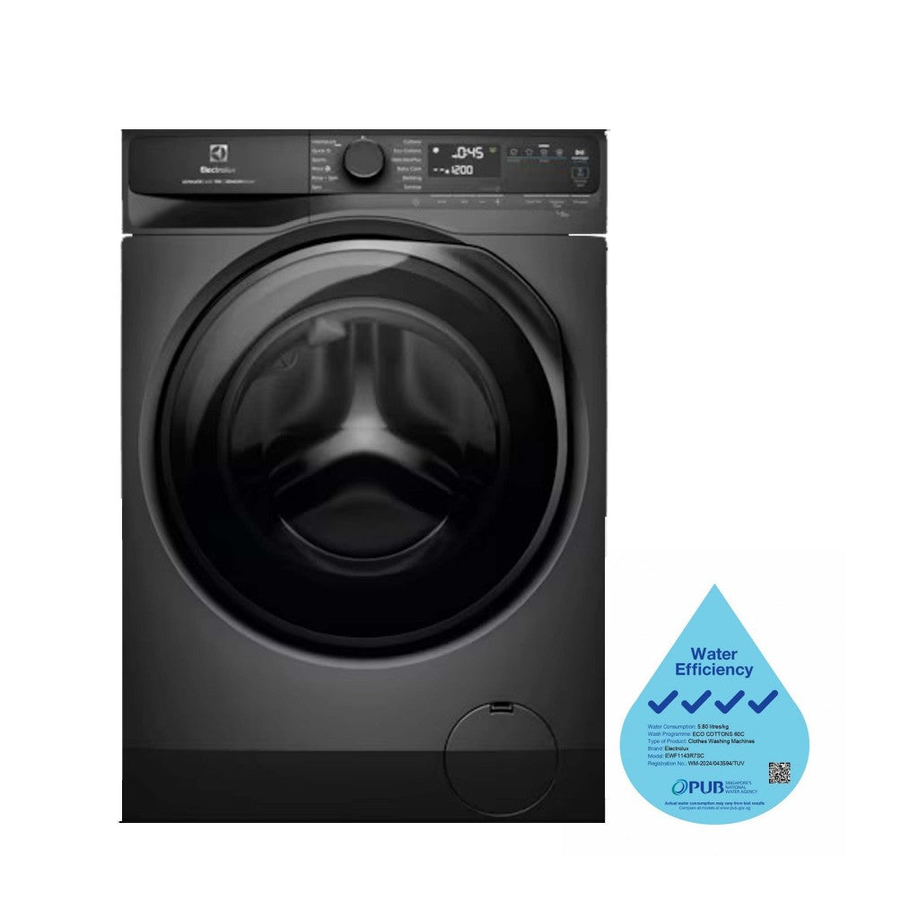 ELECTROLUX EWF1143R7SC FRONT LOAD WASHER(11KG)(Water Efficiency Class 4)