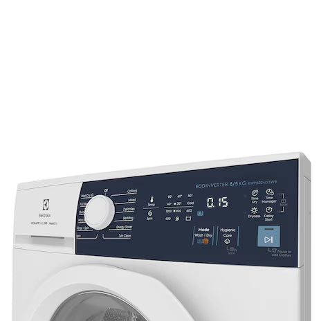 ELECTROLUX EWP8024D3WB UltimateCare 300 washer dryer(8KG/5KG)(Water Efficiency Class 4)