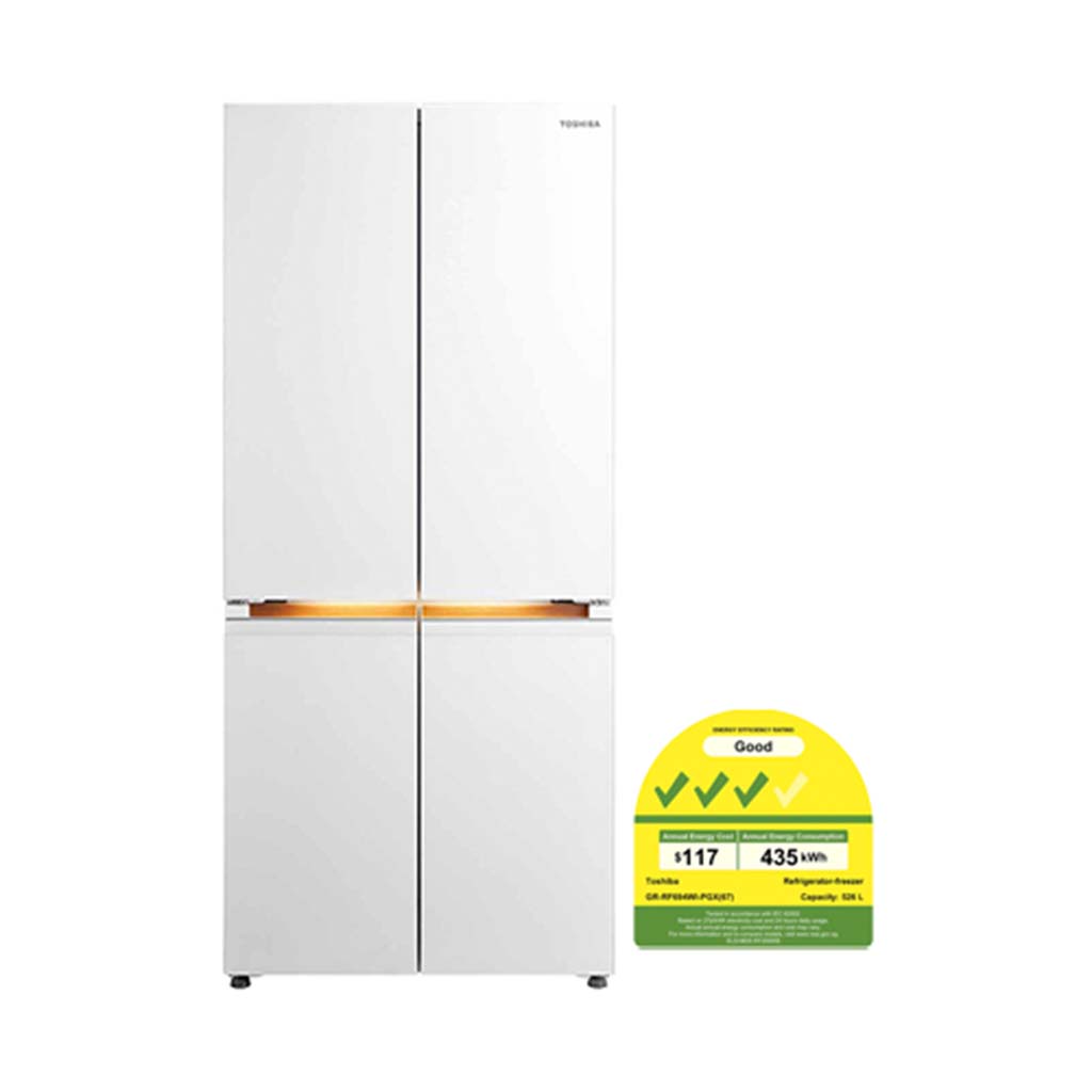 TOSHIBA GR-RF694WI-PGX(67) Japandi Series Multi Door Refrigerator(526L)(Energy Efficiency Class 3)