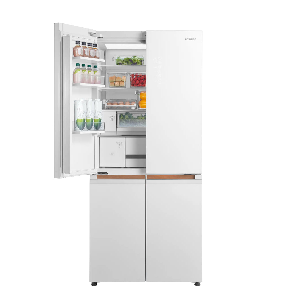 TOSHIBA GR-RF694WI-PGX(67) Japandi Series Multi Door Refrigerator(526L)(Energy Efficiency Class 3)