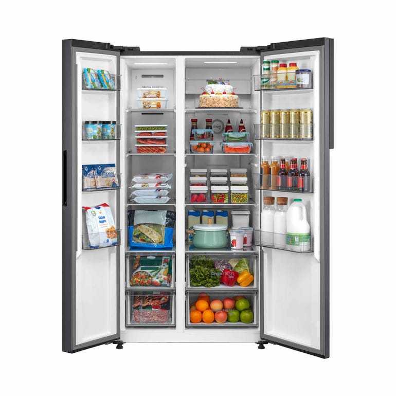 TOSHIBA GR-RS780WI-PMX(06) SIDE BY SIDE FRIDGE (601L) (Energy Efficiency Class 3)
