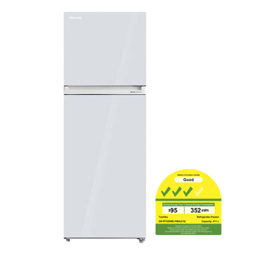 TOSHIBA GR-RT559WE-PMX(21S) TOP MOUNTED REFRIGERATOR(411L)(Energy Efficiency Class 3)
