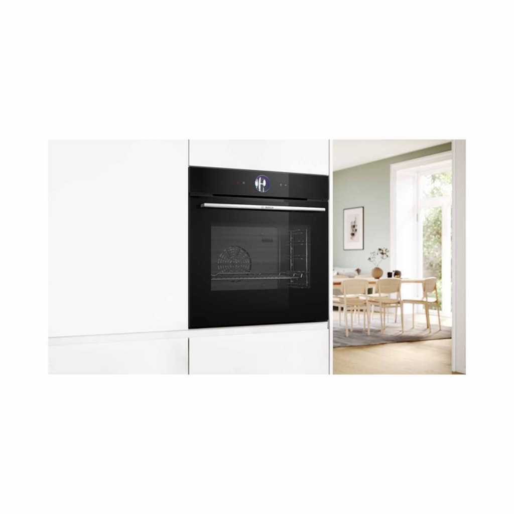 Bosch HSG7364B1 Built-in oven with steam function 60 x 60 cm Black