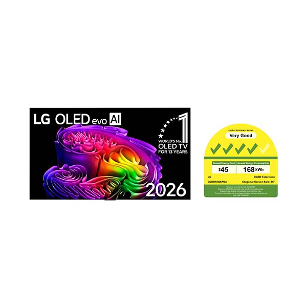 LG OLED55G6PSA.ATC OLED evo 4K SMART TV(55 Inch)(Energy Efficiency Class 4)
