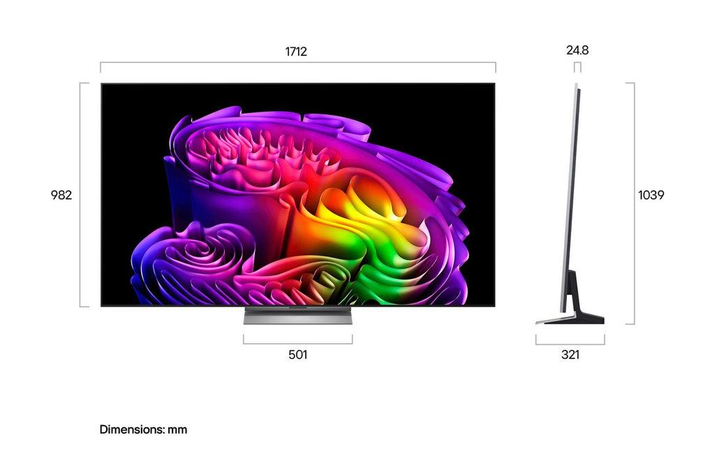 LG OLED77G6PSA.ATC OLED evo 4K SMART TV(77 Inch)(Energy Efficiency Class 4)