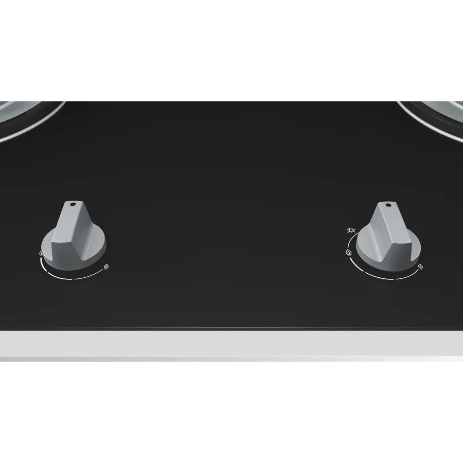 BOSCH PMD82D31AF(PUB) 2 Burner Tempered glass, Black Gas Hob(78CM)