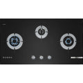 BOSCH PMD93D31AF(PUB) 3 Burner Tempered glass, Black Gas Hob(92CM)