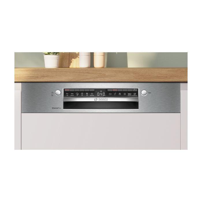BOSCH SMI4EVS08E SEMI-INTEGRATED DISHWASHER(60CM)(Front panel NOT included)(Water Efficiency Class 4)