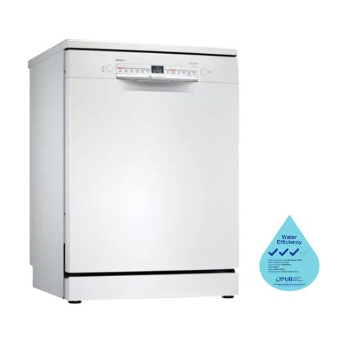 Bosch SMS2IVW01P Series 2 Free-Standing Dishwasher (Water Efficiency 3 Ticks)