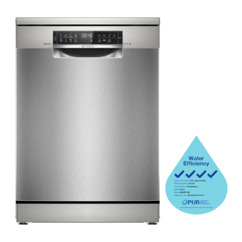 BOSCH SMS6ZCI16E FREE STANDING DISHWASHER(60cm)(Water Efficiency Class 4)