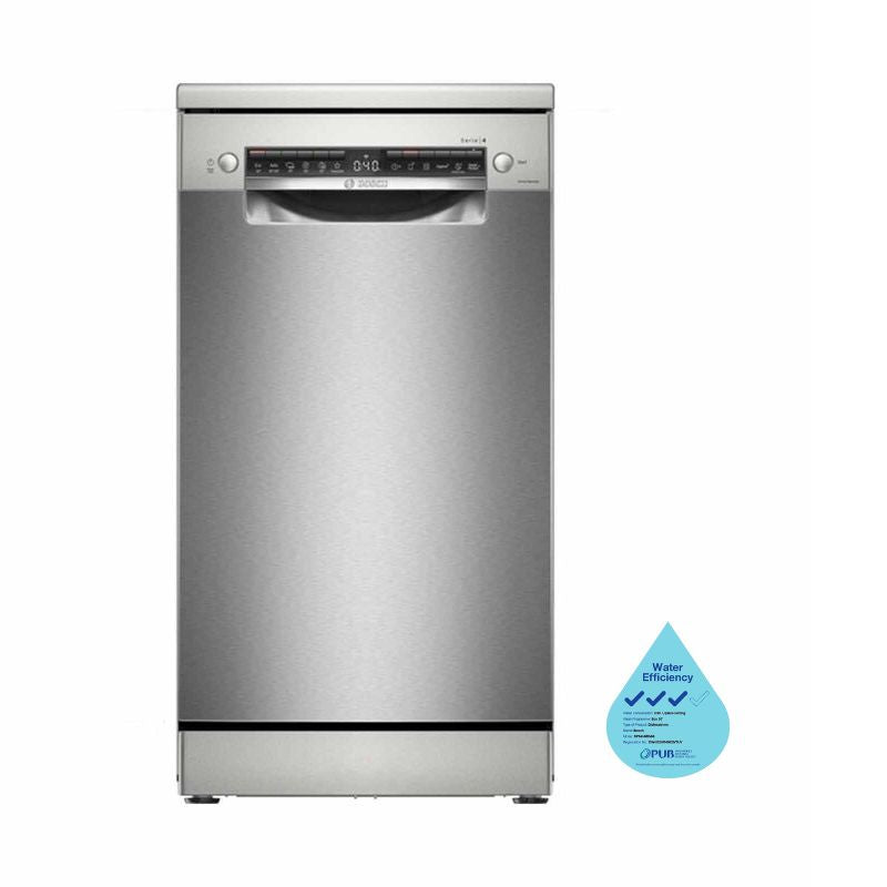 Bosch SPS4HM164Q Free-standing dishwasher (45cm)(Water Efficiency 3 Ticks)
