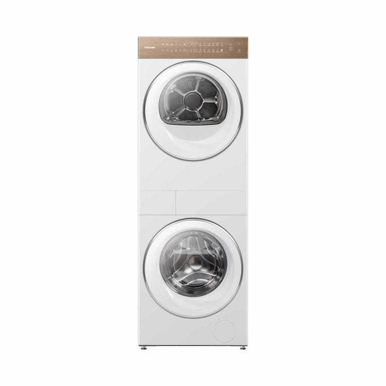 (Bundle) TOSHIBA TW-T40BZP110MWS(WT)+TD-T40BS90HWS(WT) FRONTLOAD WASHER/DRYER STATION (10KG/8KG)