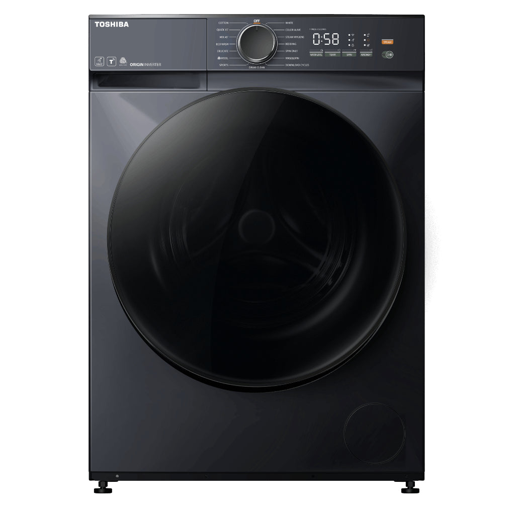 TOSHIBA TW-T21BU105UWS(MG) FRONT LOAD WASHING MACHINE(9.5KG)(Water Efficiency Class 4)