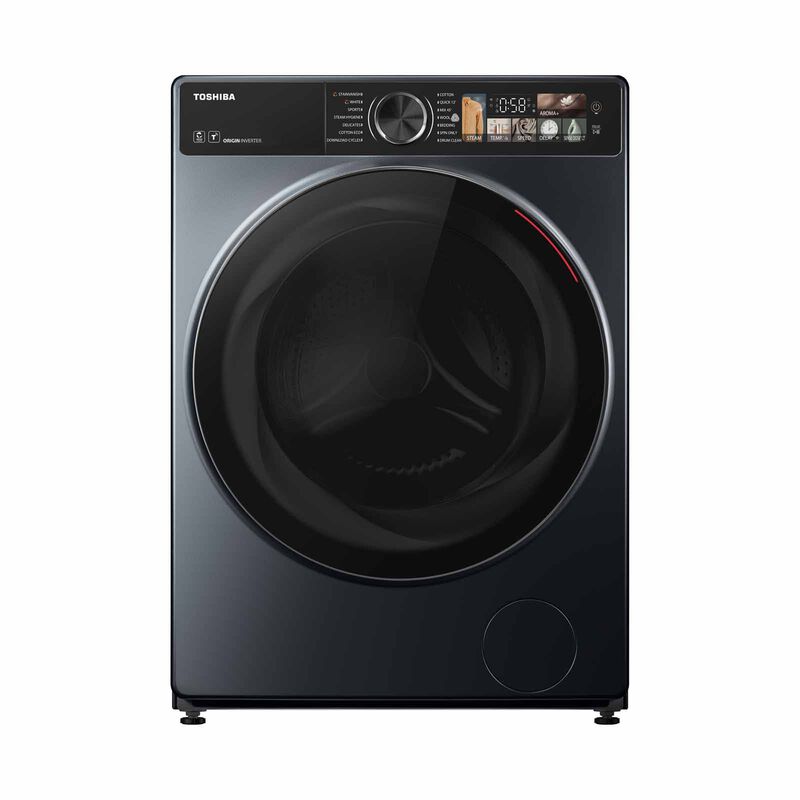 TOSHIBA TW-T25BZP140MWS(MG) FRONT LOAD WASHING MACHINE(13KG)(Water Efficiency Class 4)