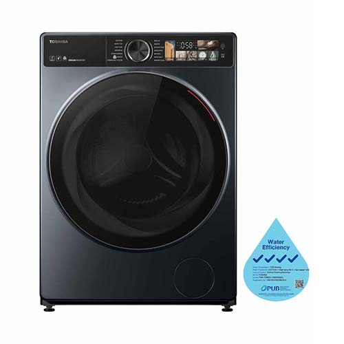 TOSHIBA TW-T25BZU115MWS(MG) FRONT LOAD WASHING MACHINE(10.5KG)(Water Efficiency Class 4)