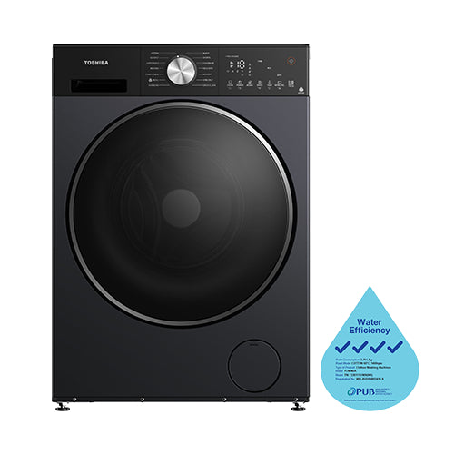 TOSHIBA TW-T33B115UWS(MK) FRONT LOAD WASHING MACHINE(10.5KG)(Water Efficiency Class 4)