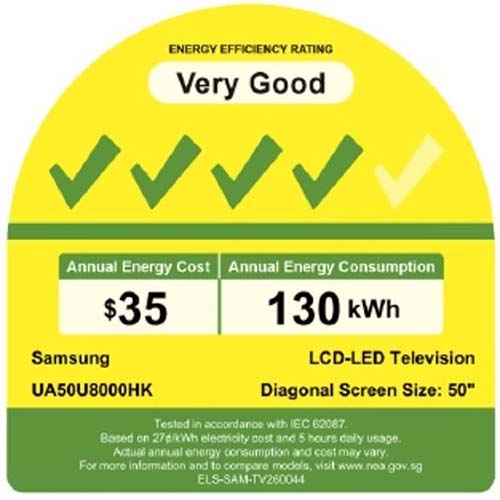 SAMSUNG UA50U8000HKXXS CRYSTAL UHD 4K SMART TV(50 Inch)(Energy Efficiency Class 4)