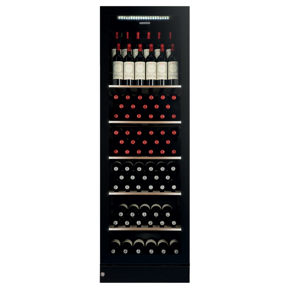 VINTEC V190SG2EBK Single/Multi-Temp Wine Cabinet(198 Bottle)