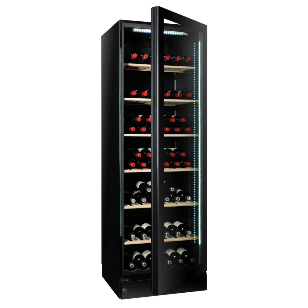 VINTEC V190SG2EBK Single/Multi-Temp Wine Cabinet(198 Bottle)