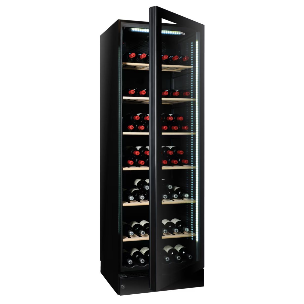 VINTEC V190SG2EBK Single/Multi-Temp Wine Cabinet(198 Bottle)