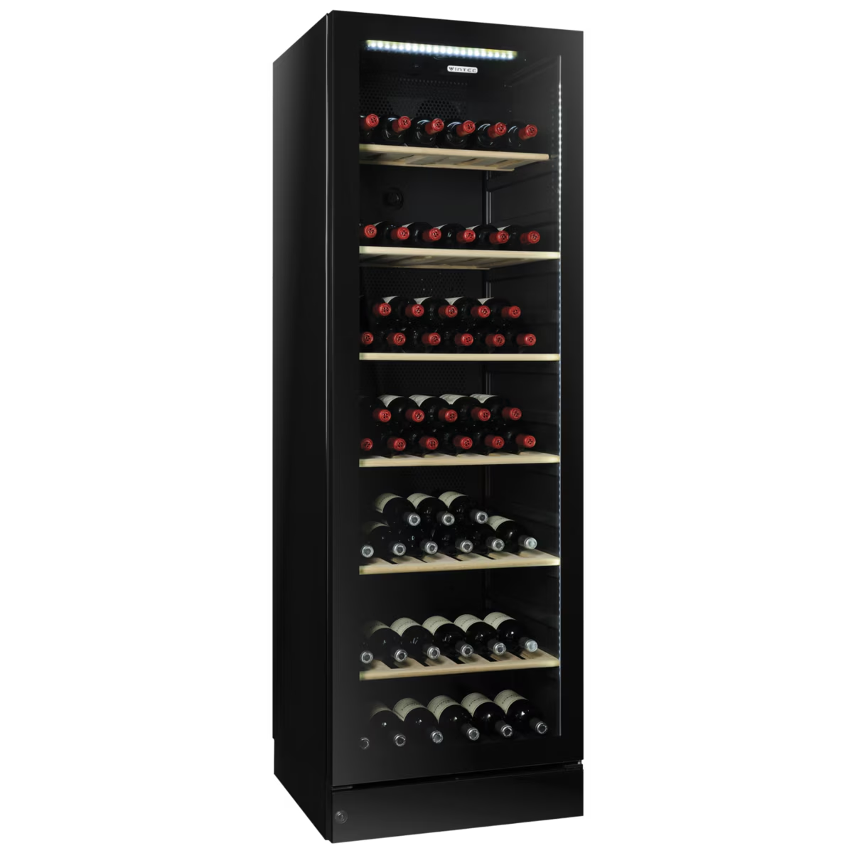 VINTEC V190SG2EBK Single/Multi-Temp Wine Cabinet(198 Bottle)