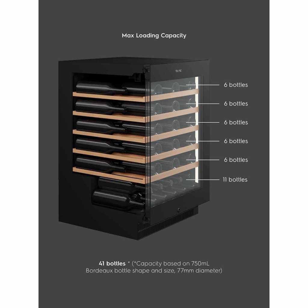 VINTEC VWS820SCB-X WINE CELLAR(40 BOTTLES)