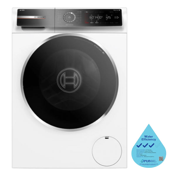BOSCH WGB254A0SG Front loader Washing machine(10KG)(Water Efficiency 3 Tick)