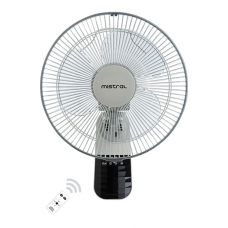 MISTRAL MWF3035R Wall Fan with Remote Control(12")