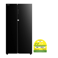 Toshiba GR-RS780WI-PGX(22) SIDE BY SIDE FRIDGE(601L)(Energy Efficiency Class 2)