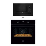(Bundle) ELECTROLUX KOIGH00KA built-in single oven(72L) + EMSB25XC built-in combination microwave oven(25L)