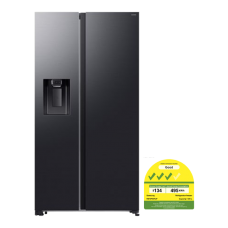 SAMSUNG RS70F65K3FSS SIDE BY SIDE FRIDGE(635L)(Energy Efficiency Class 3)