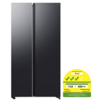 SAMSUNG RS70F65Q3FSS SIDE BY SIDE FRIDGE(655L)(Energy Efficiency Class 3)